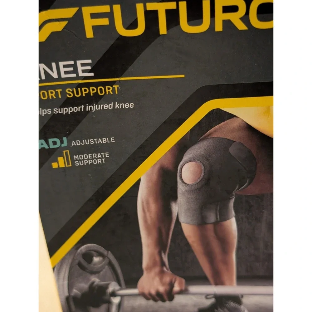 Futuro Knee Comfort Fit Support Adjustable Brace &Icy Hot Combo